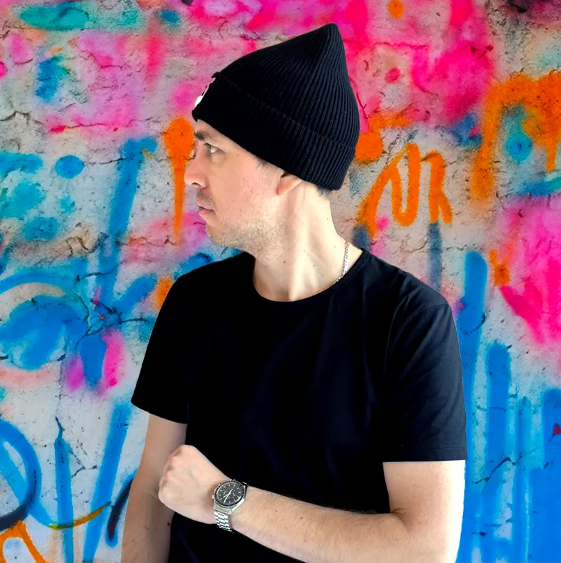 100% Merino Wool - Bustin Signature Beanie