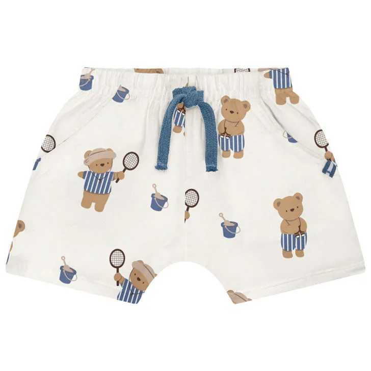2 Piece Bear S/S Bodysuit & Shorts
