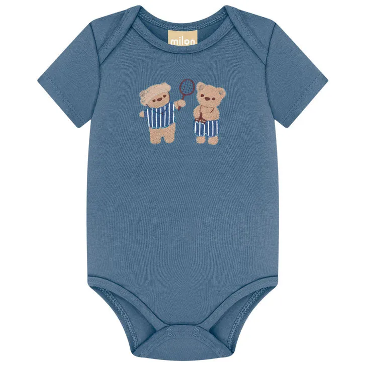 2 Piece Bear S/S Bodysuit & Shorts