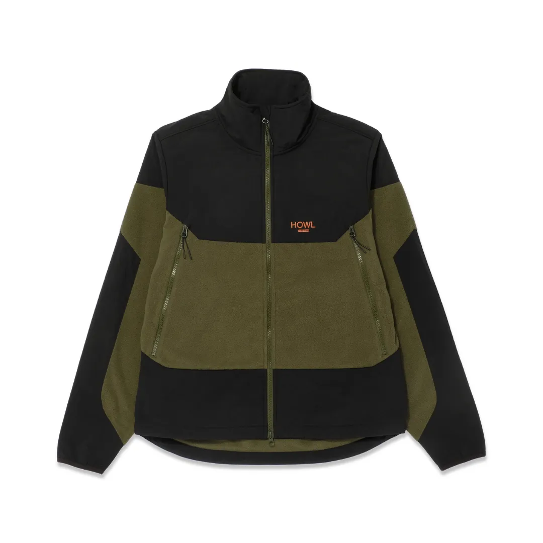 25 Zip Polar Fleece Jkt - army