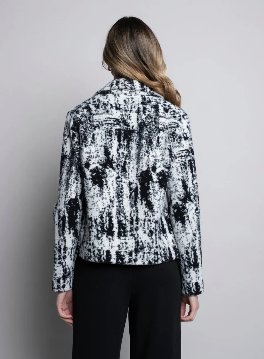 Abstract Print Shacket