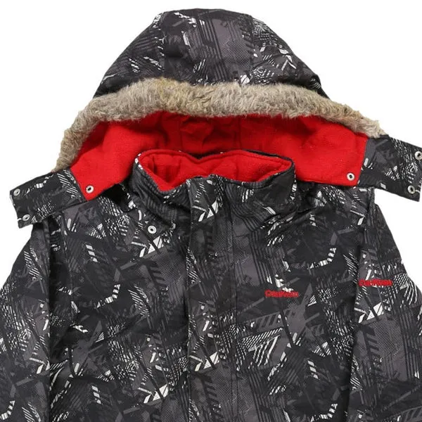 Age 10 Oshkosh Jacket - Medium Grey Nylon