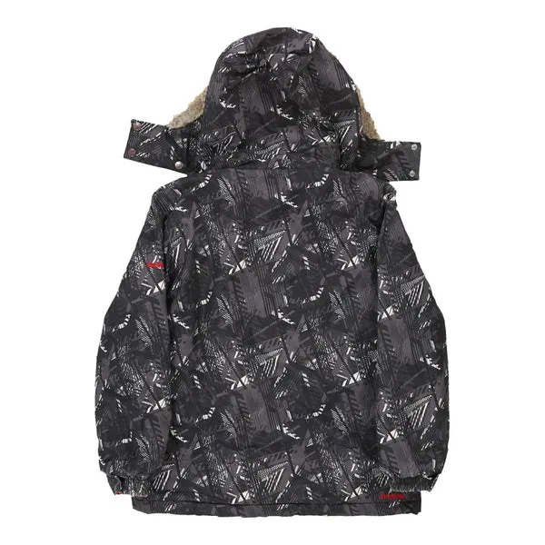 Age 10 Oshkosh Jacket - Medium Grey Nylon