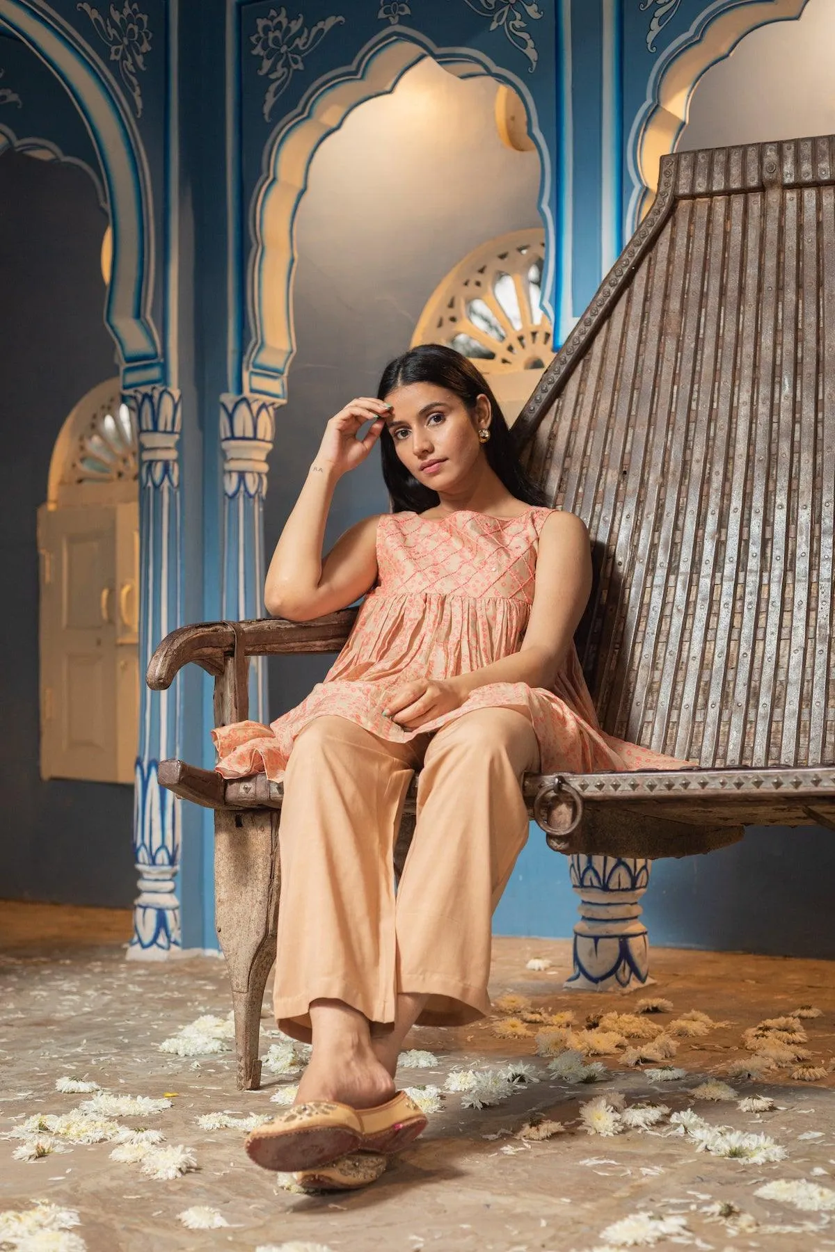 AHAM COTTON SILK CO-ORD SET