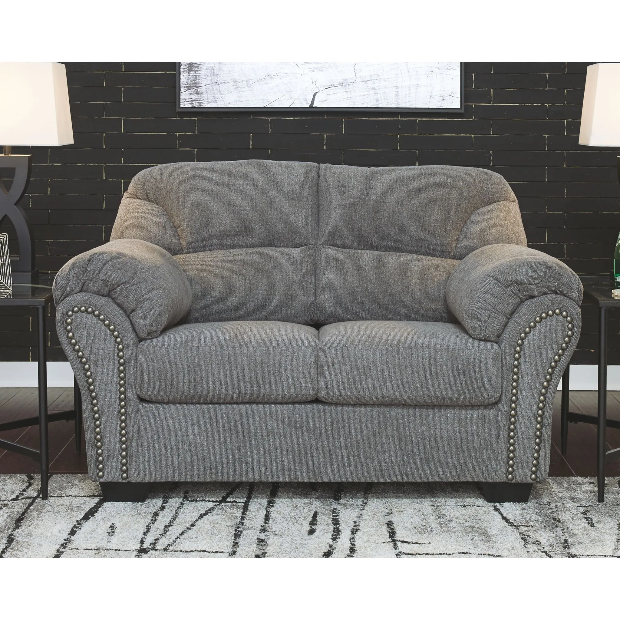 Allmaxx Loveseat - Pewter