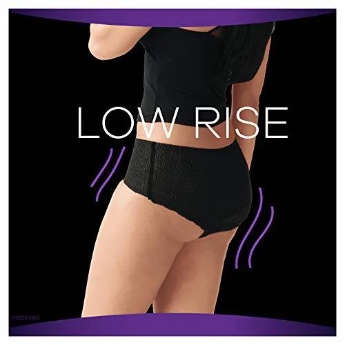 Always Discreet Boutique, Incontinence & Postpartum Underwear For Women, Maximum Protection, Small/Medium, 12 Count