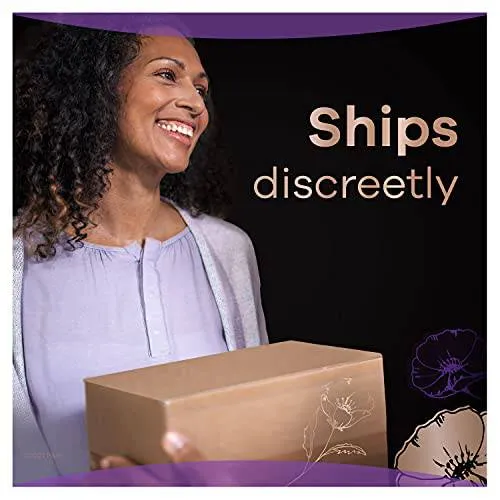 Always Discreet Boutique, Incontinence & Postpartum Underwear For Women, Maximum Protection, Small/Medium, 12 Count