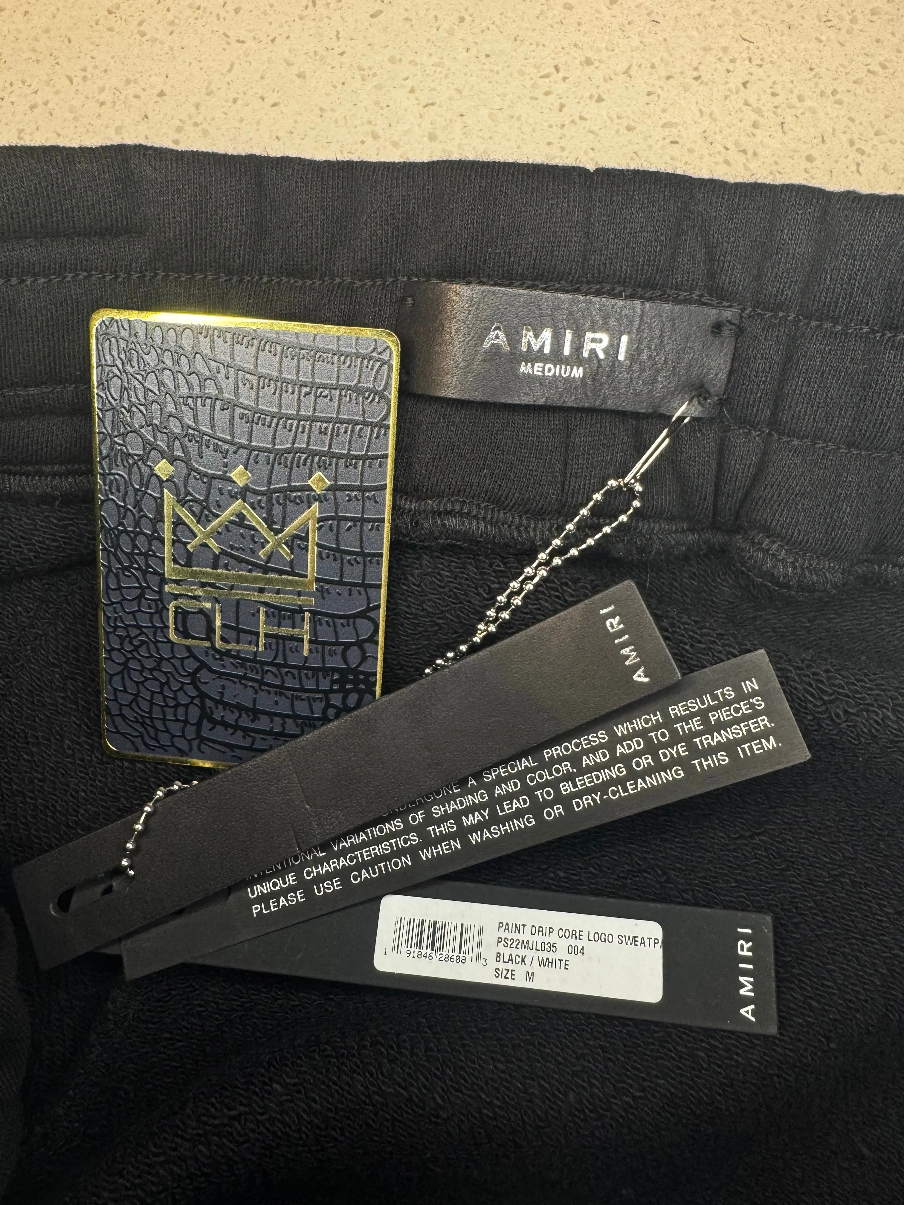 AMIRI PAINT DRIP SWEATPANTS