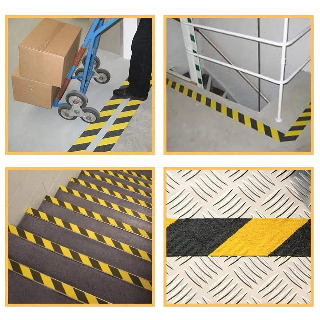 Anti Skid Tape - Yellow & Black Safety Anti Slip tape