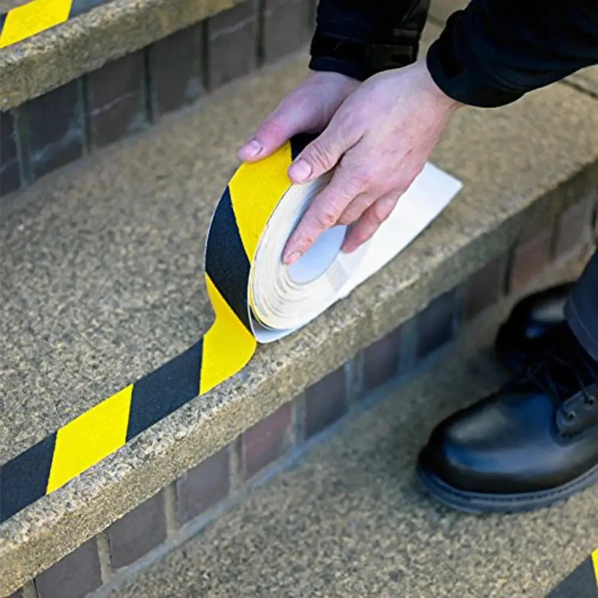 Anti Skid Tape - Yellow & Black Safety Anti Slip tape
