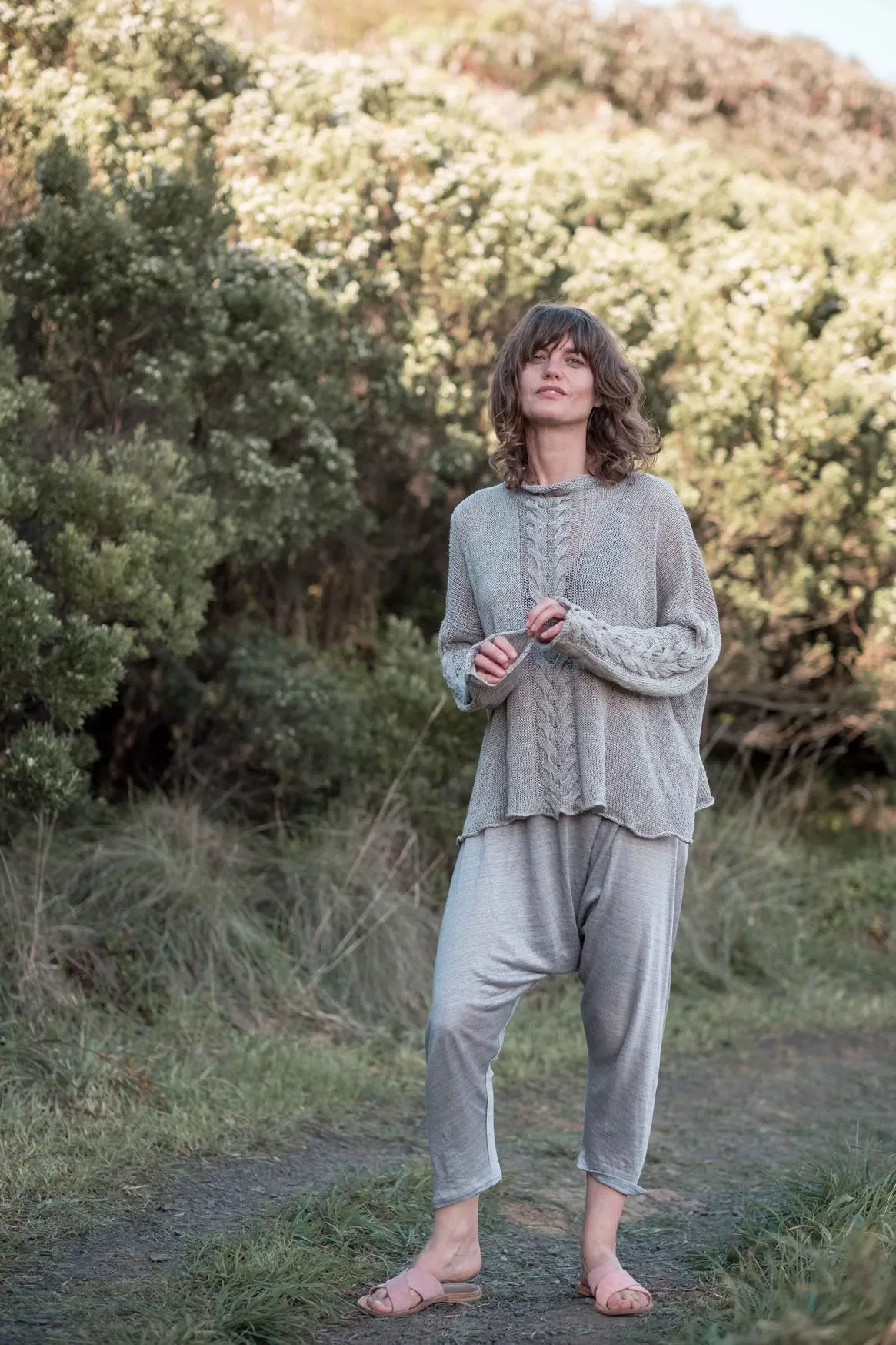 Arkie pants / Silver grey
