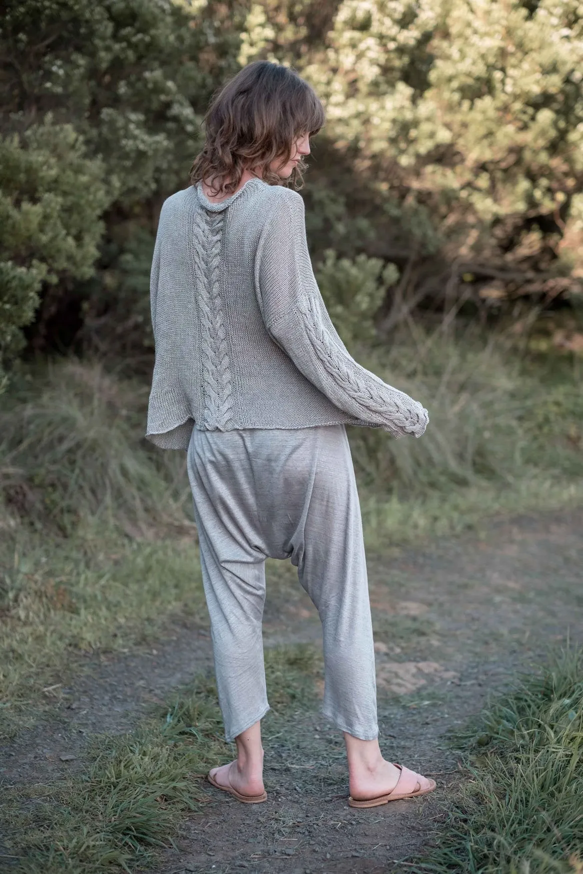 Arkie pants / Silver grey
