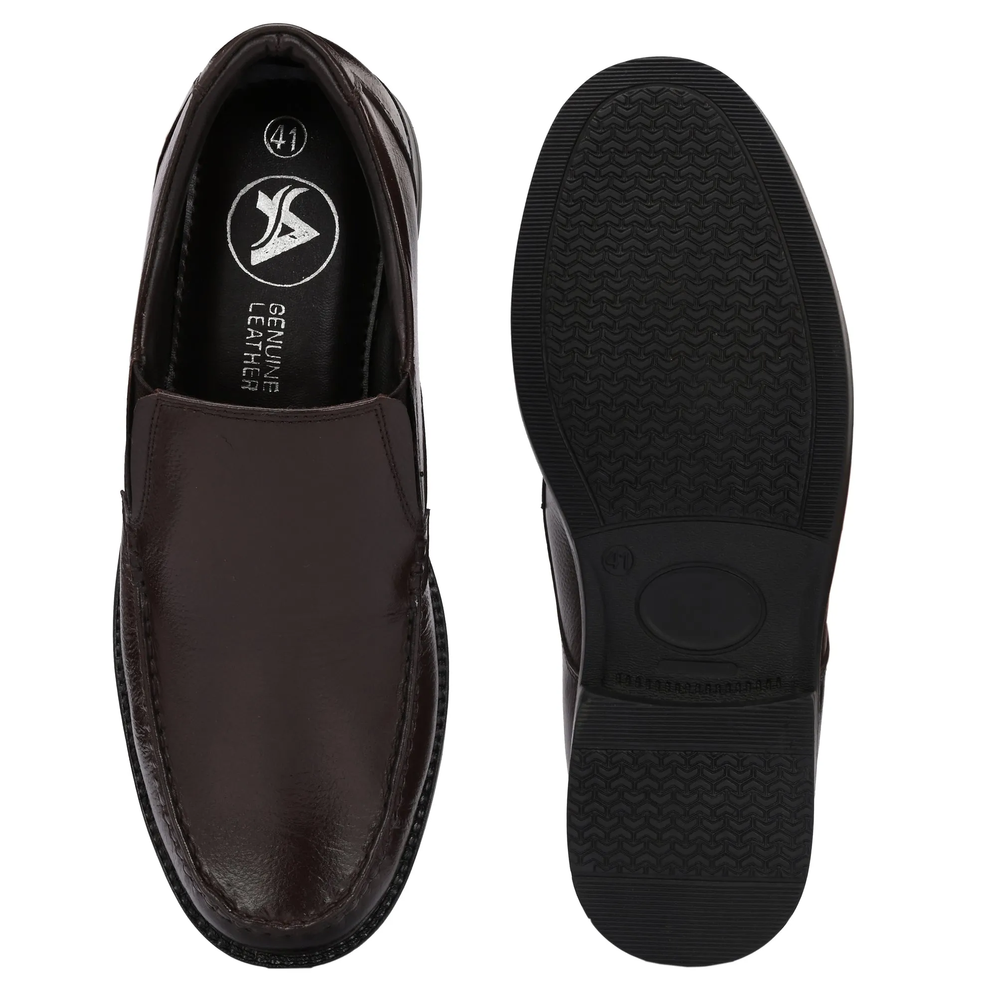 Artisan Full Grain Leather Slip Ons