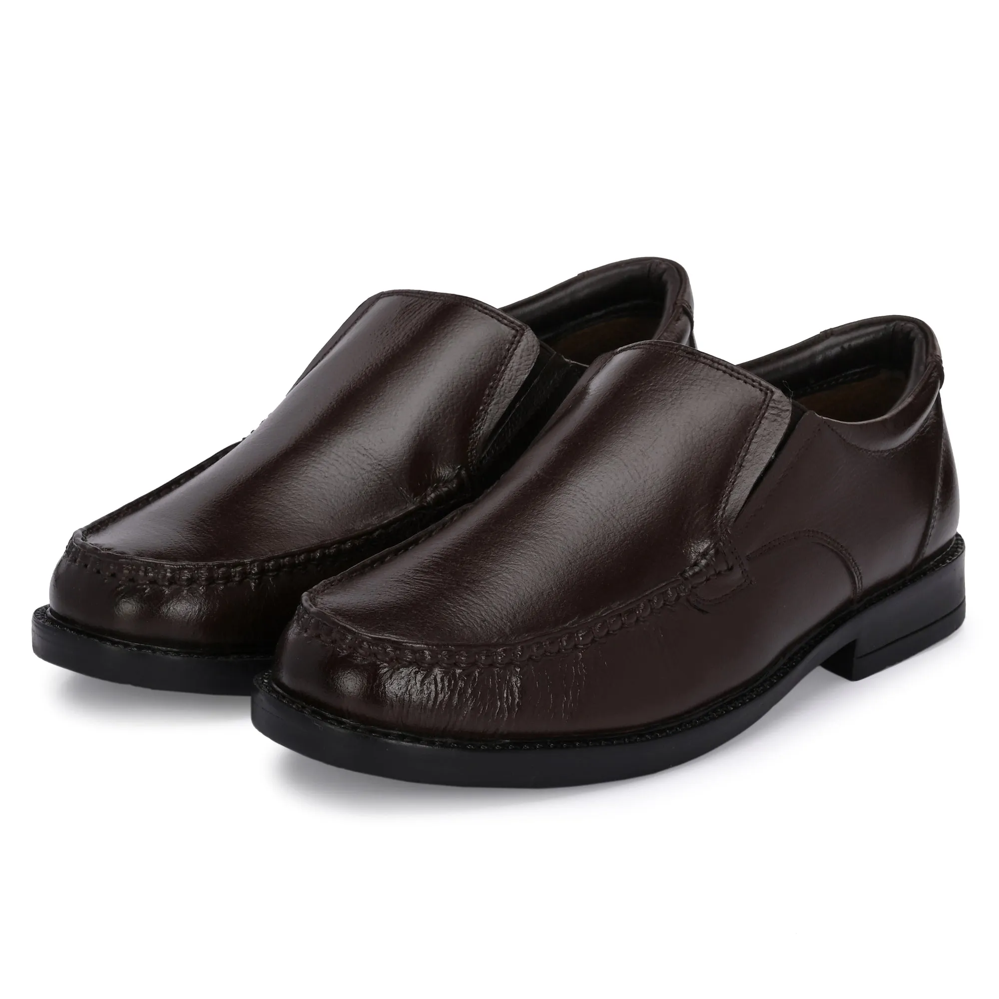 Artisan Full Grain Leather Slip Ons