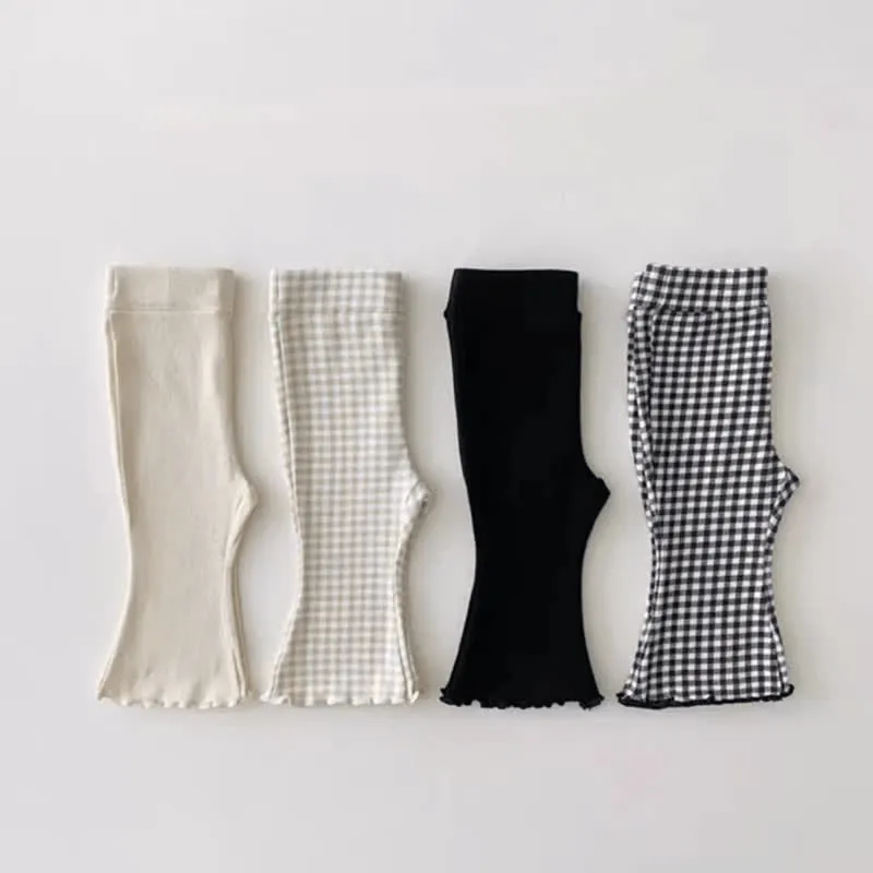 Baby Toddler Plaid Flared Pants
