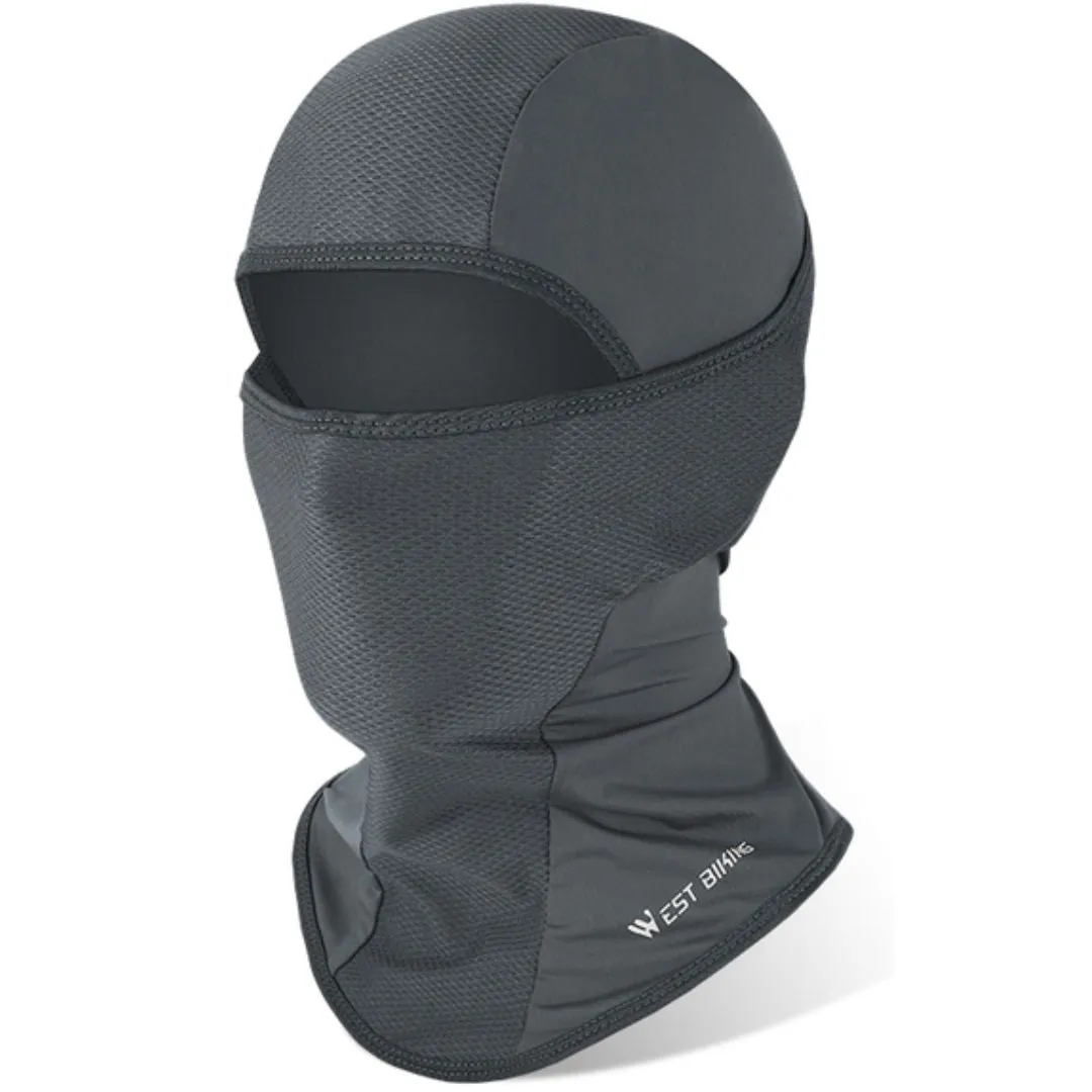 Balaclava de Ciclismo Anti-Suor Proteção UPF50  West Biking