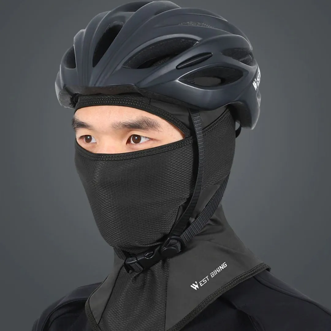Balaclava de Ciclismo Anti-Suor Proteção UPF50  West Biking