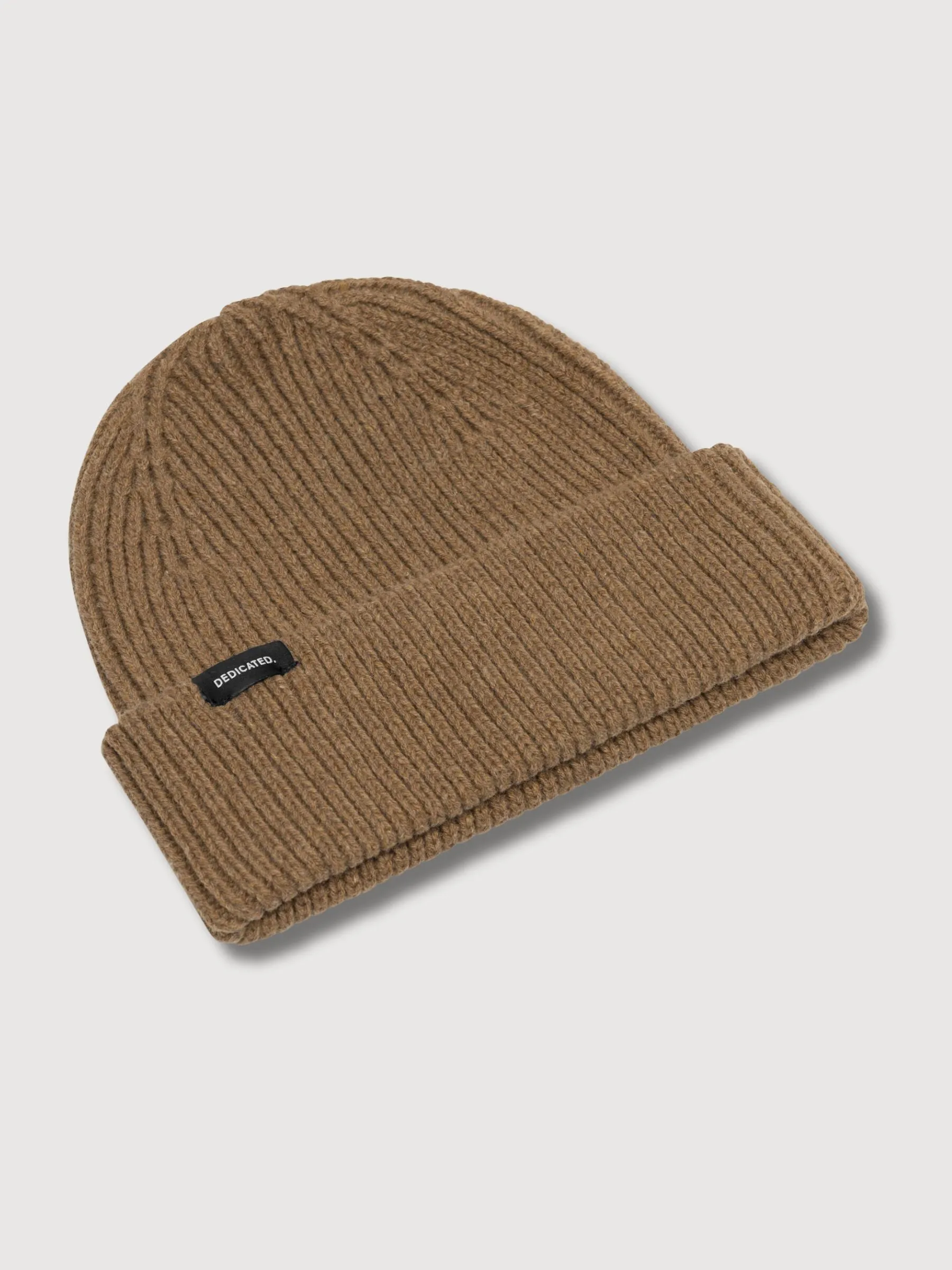 Beanie Hemavan Wool Caramel Brown | Dedicated