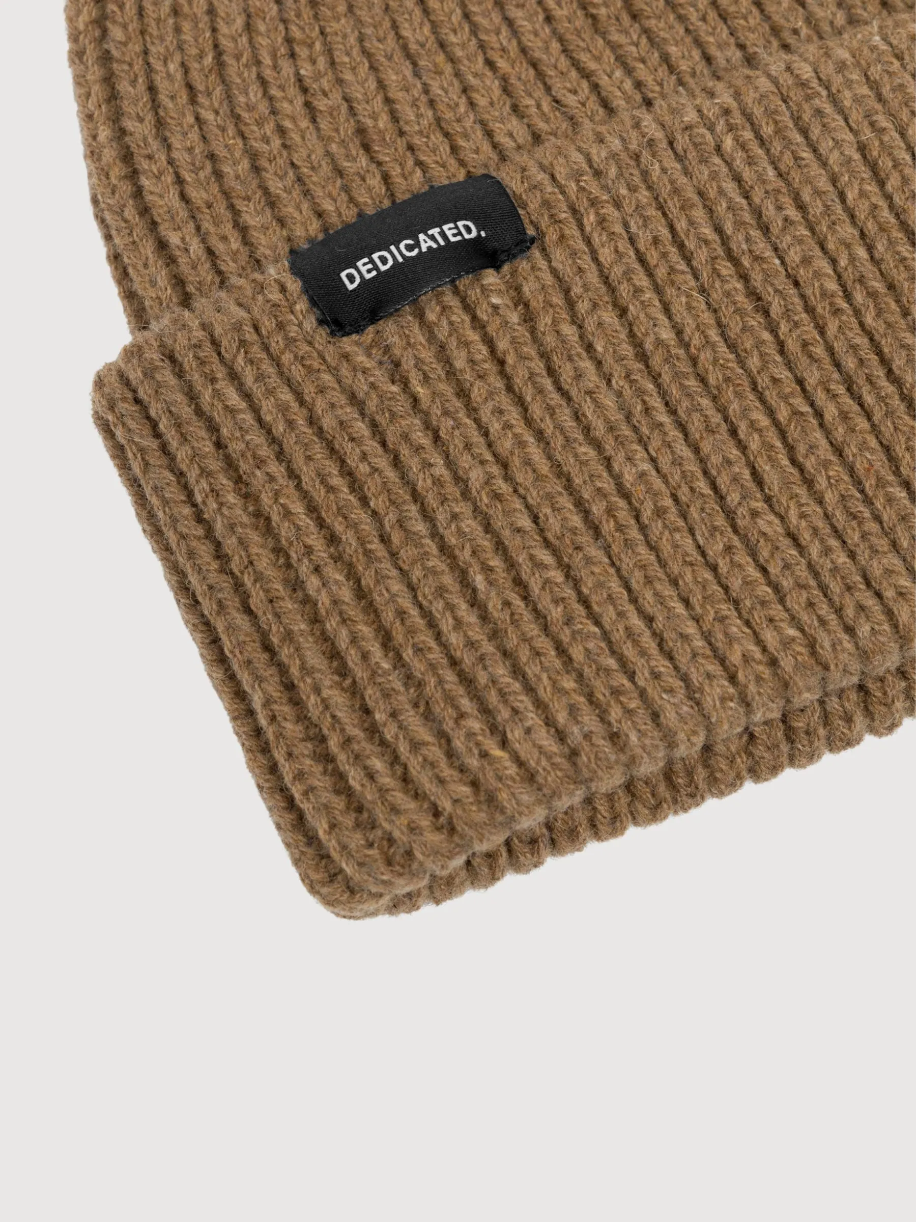 Beanie Hemavan Wool Caramel Brown | Dedicated