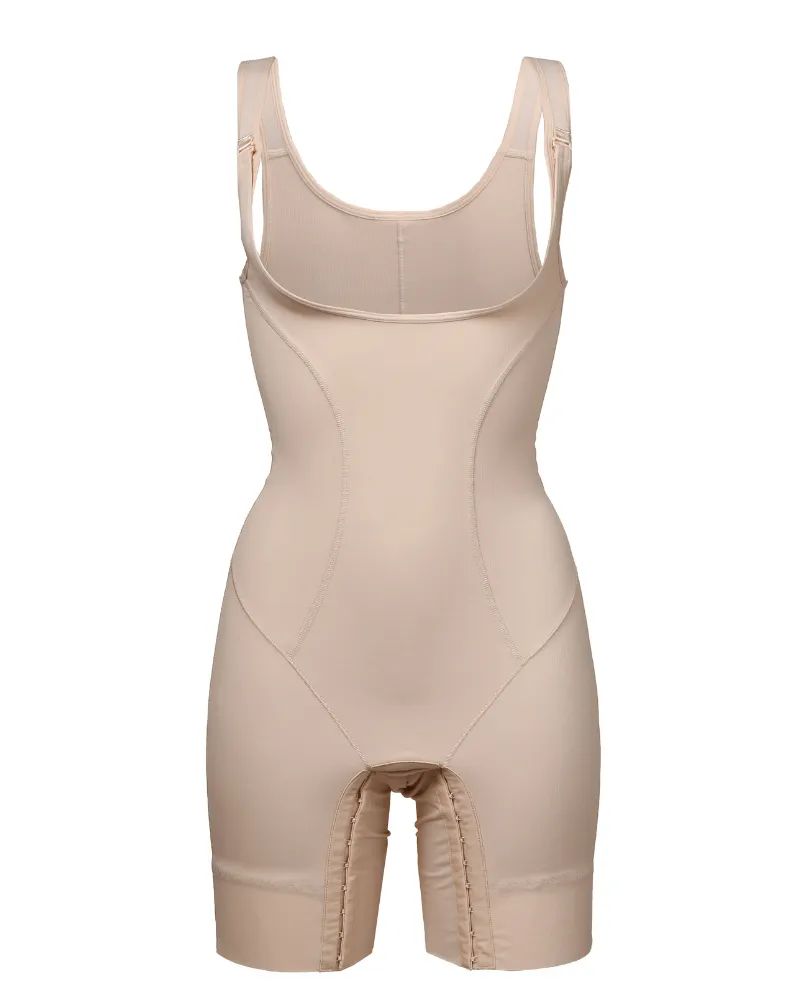 BS001P Nude Bodysuit with Legs Petite Length