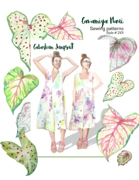 Caladium Jumpsuit pattern
