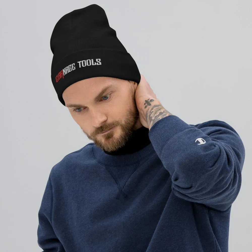 Carnage Tools Embroidered Beanies