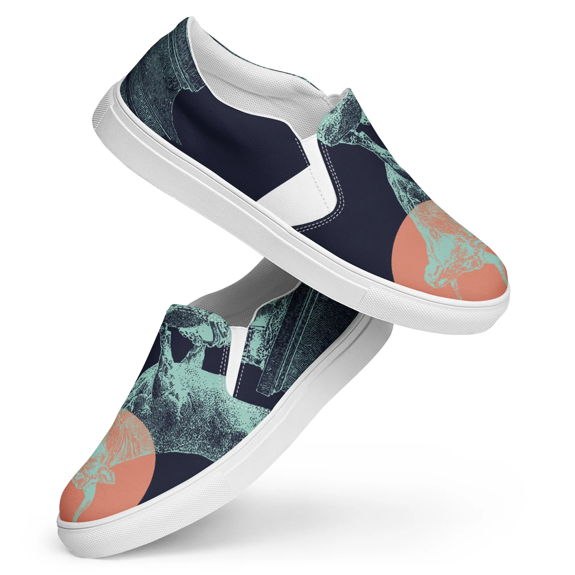 CARPE DIEM Men’s Slip-On Canvas Shoes