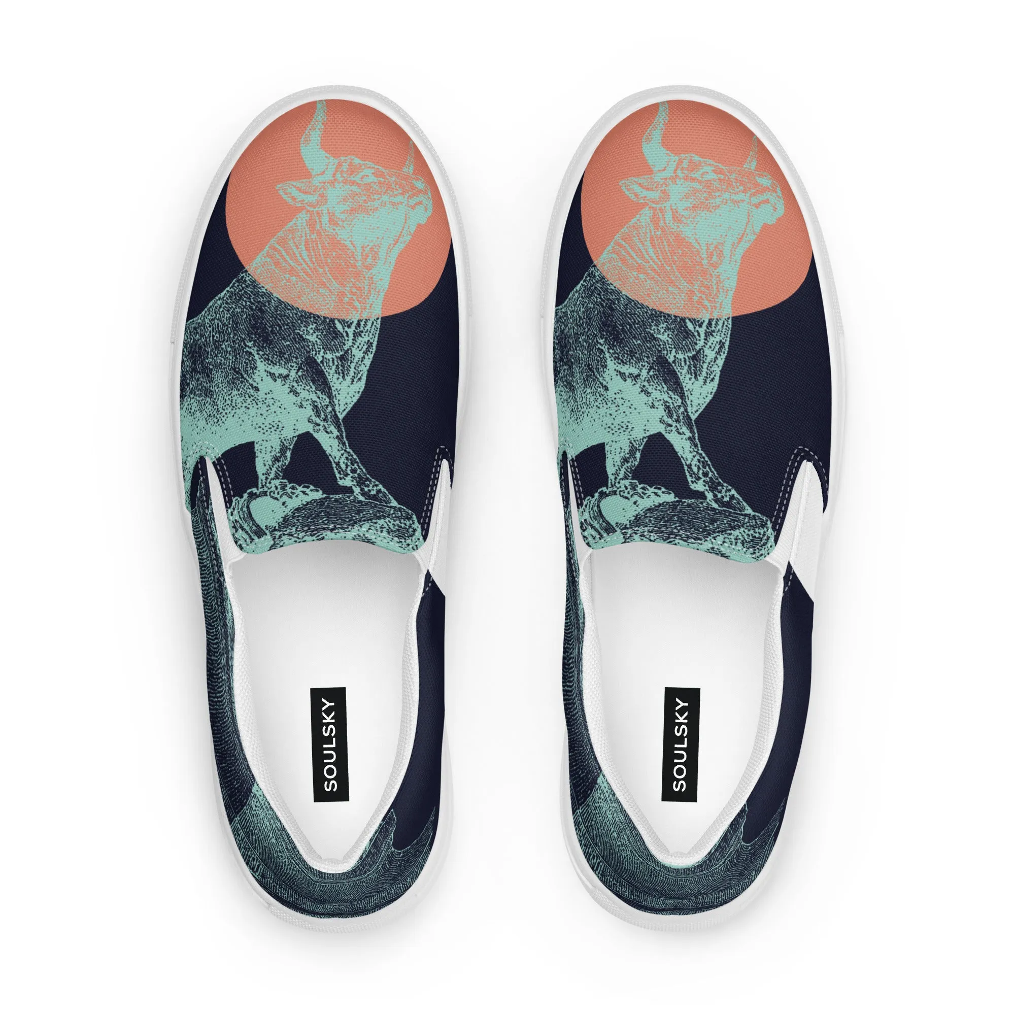 CARPE DIEM Men’s Slip-On Canvas Shoes
