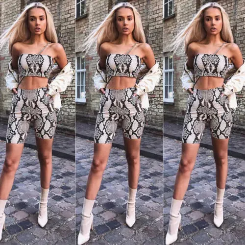 Chic Vibes: Two-Piece Casual Jumpsuit Set