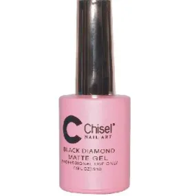 Chisel Black Diamond Matte Top Coat 0.5 Oz