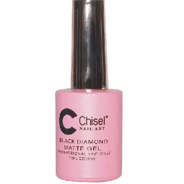 Chisel Black Diamond Matte Top Coat 0.5 Oz