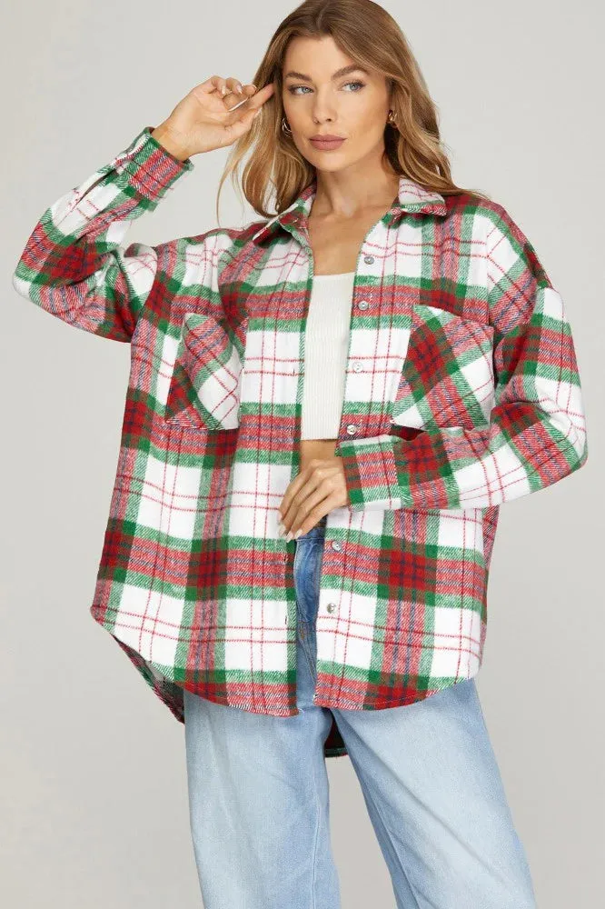 Christmas Farm Shacket