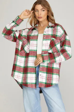 Christmas Farm Shacket
