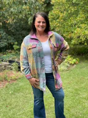 Colorful shacket