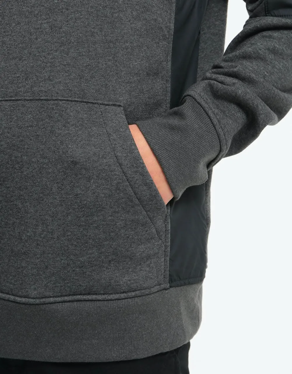 Columbia Minam River™ Pullover Hoodie - Shark Heather/Black
