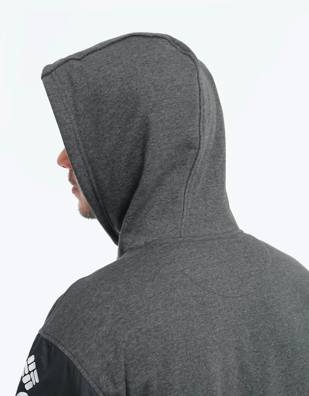 Columbia Minam River™ Pullover Hoodie - Shark Heather/Black
