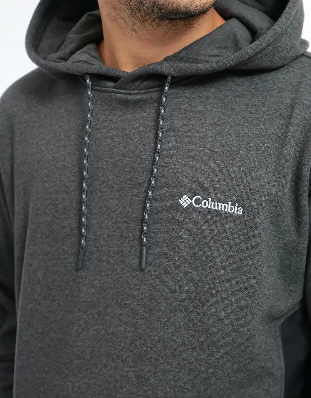 Columbia Minam River™ Pullover Hoodie - Shark Heather/Black