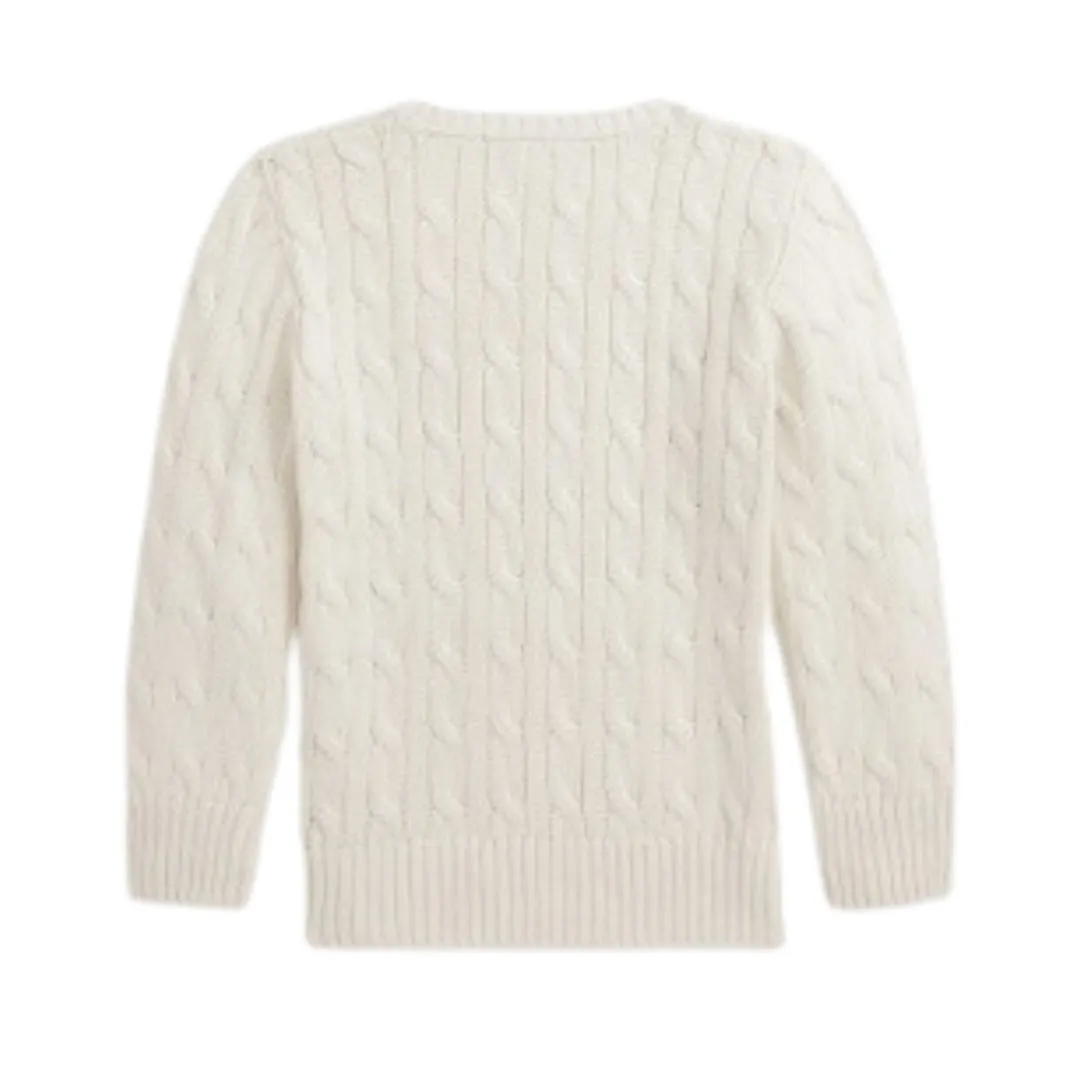 Cream Cable Knit Jumper