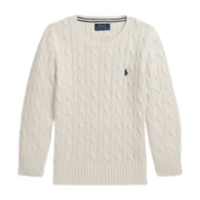 Cream Cable Knit Jumper