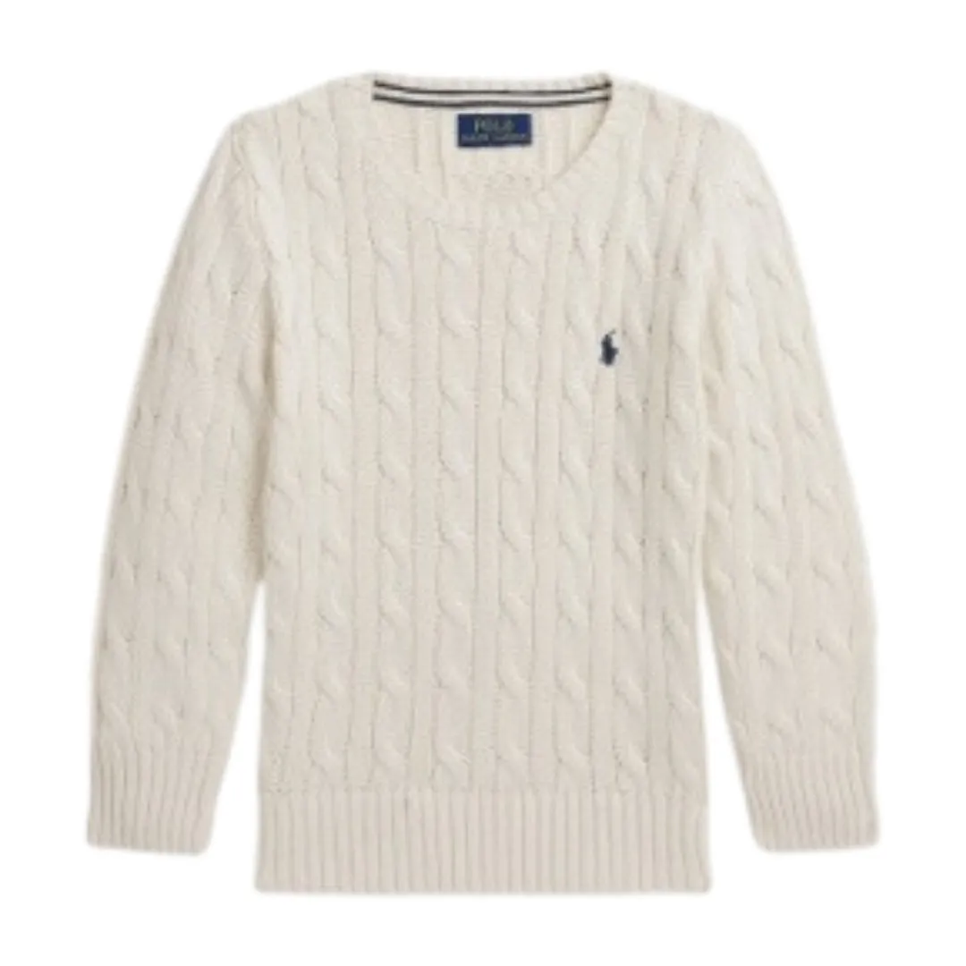 Cream Cable Knit Jumper