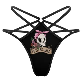 Cute As Hell T-back