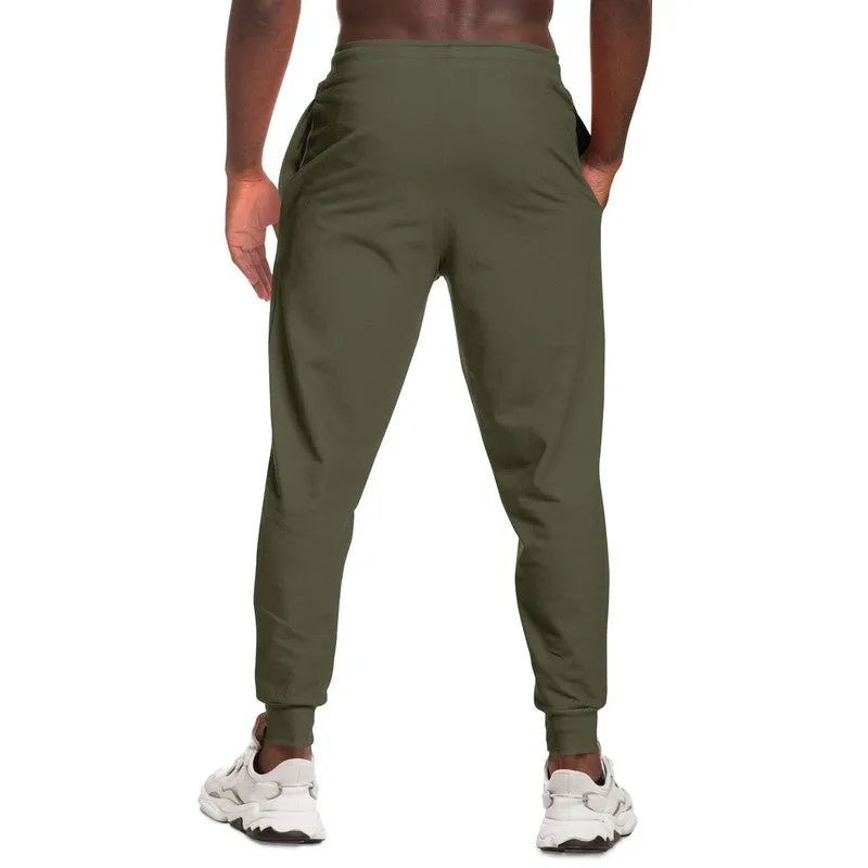 Dark Yellow Joggers | Unisex | with PLUS sizes | Dark Pale Pastel Yellow | C0M0Y30K80