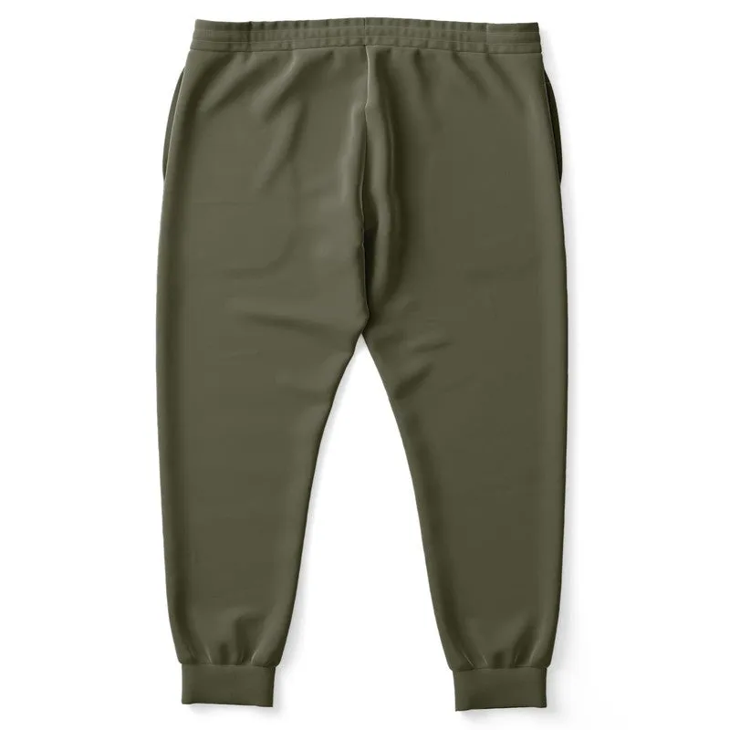 Dark Yellow Joggers | Unisex | with PLUS sizes | Dark Pale Pastel Yellow | C0M0Y30K80