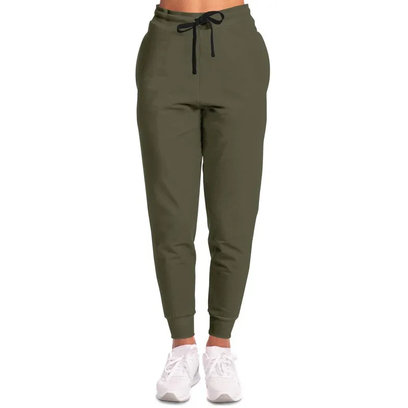 Dark Yellow Joggers | Unisex | with PLUS sizes | Dark Pale Pastel Yellow | C0M0Y30K80