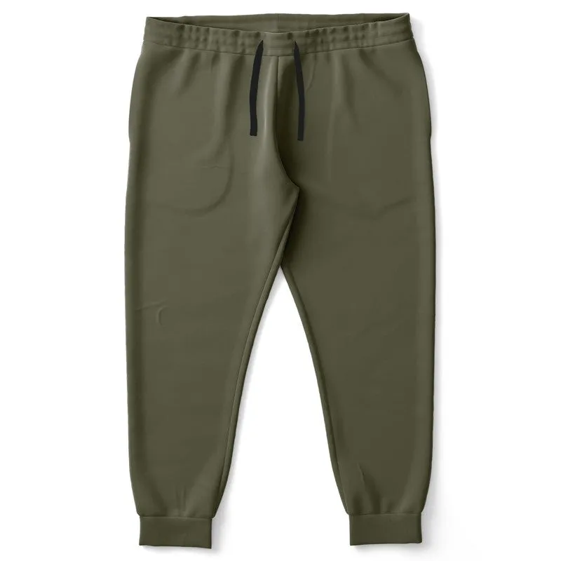 Dark Yellow Joggers | Unisex | with PLUS sizes | Dark Pale Pastel Yellow | C0M0Y30K80