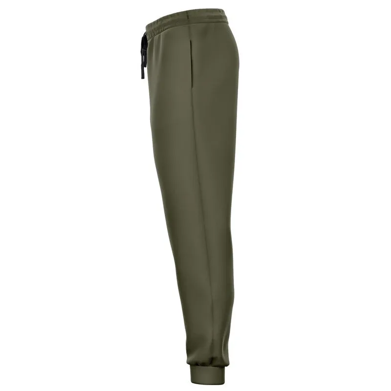 Dark Yellow Joggers | Unisex | with PLUS sizes | Dark Pale Pastel Yellow | C0M0Y30K80