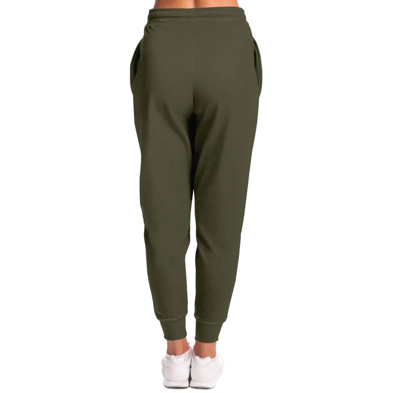 Dark Yellow Joggers | Unisex | with PLUS sizes | Dark Pale Pastel Yellow | C0M0Y30K80