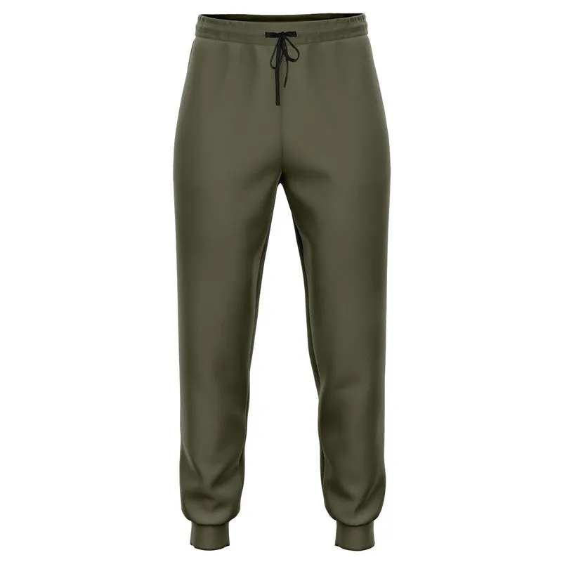 Dark Yellow Joggers | Unisex | with PLUS sizes | Dark Pale Pastel Yellow | C0M0Y30K80
