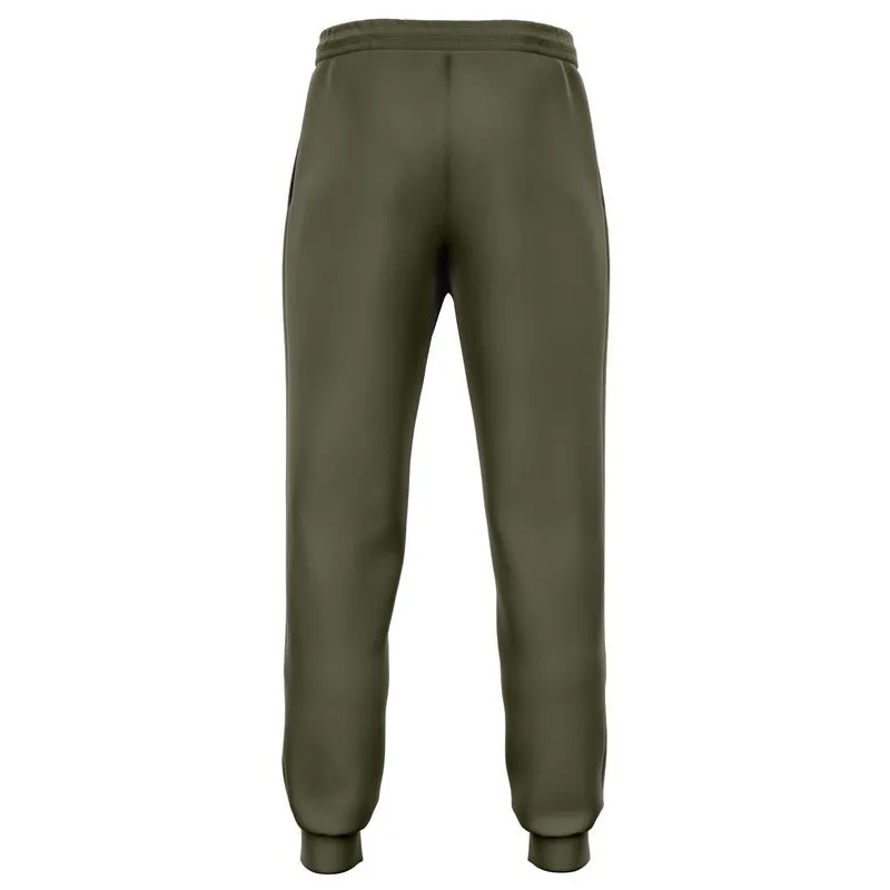 Dark Yellow Joggers | Unisex | with PLUS sizes | Dark Pale Pastel Yellow | C0M0Y30K80