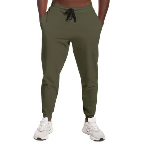 Dark Yellow Joggers | Unisex | with PLUS sizes | Dark Pale Pastel Yellow | C0M0Y30K80